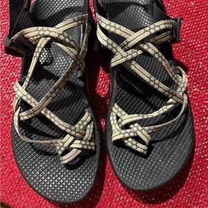 Stylish Black and Tan Women's Sandals